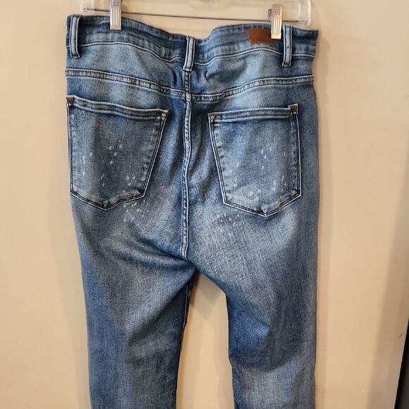 Judy Blue Los Angeles Denim Jeans Boyfriend Fit Stretch Size 14W - Picture 6 of 6
